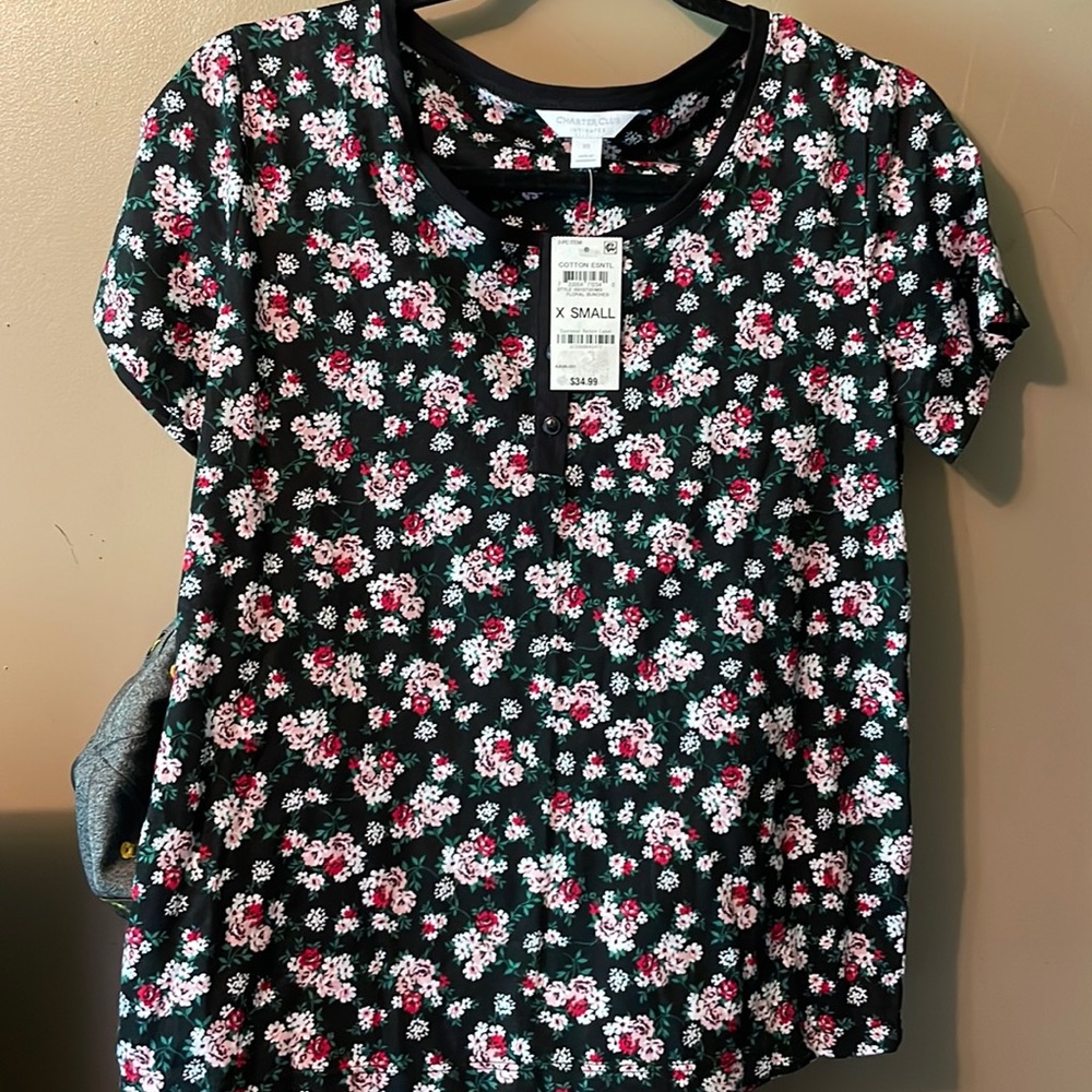 Floral pj set